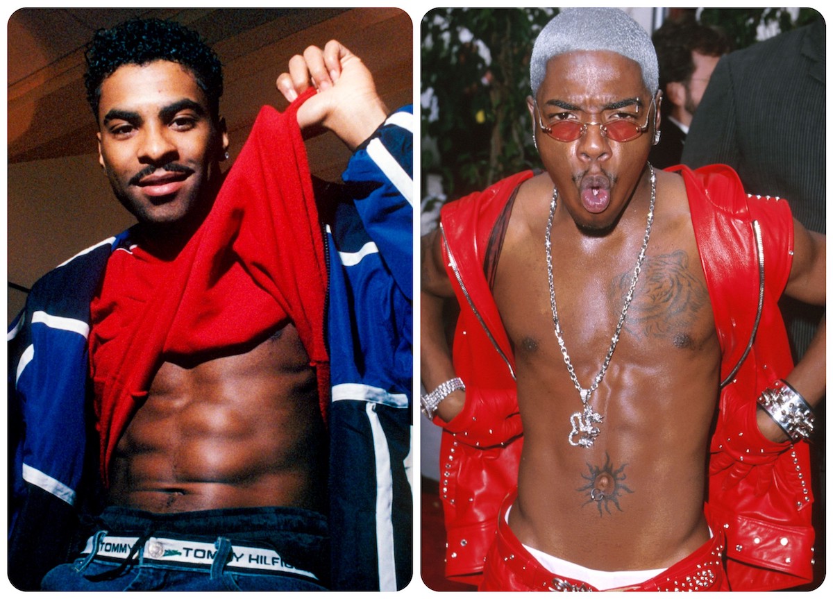 Ginuwine and Sisqo collage