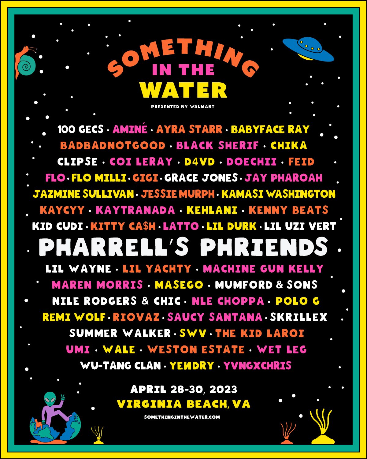 Something In the Water 2023 Lineup