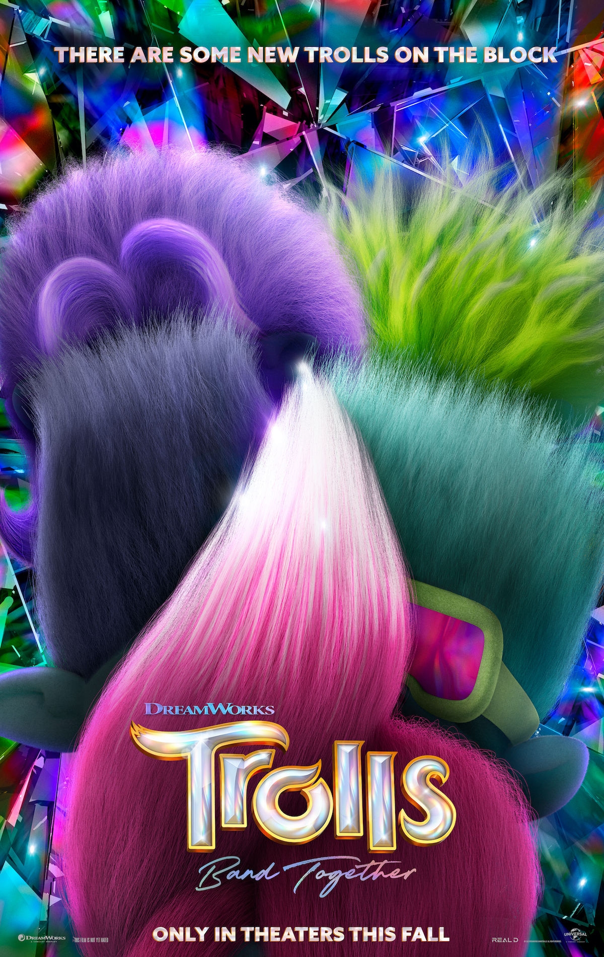 TROLLS Band together poster