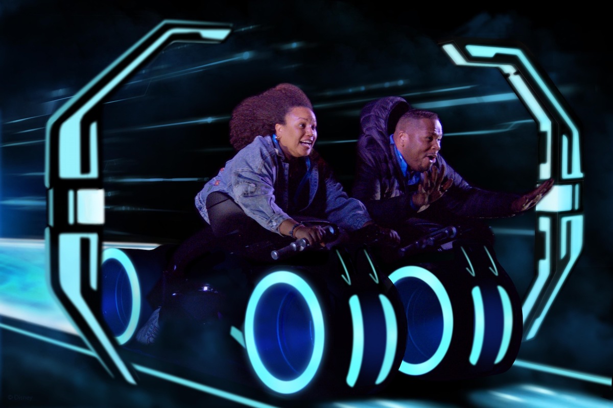 TRON: Lightcycle photos from #AllTheDisneyThrills event