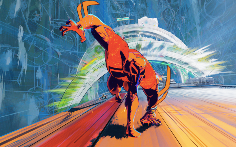 Running Through The Spider-Verse