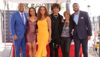 Actress Holly Robinson Peete Honored With Star On The Hollywood Walk Of Fame