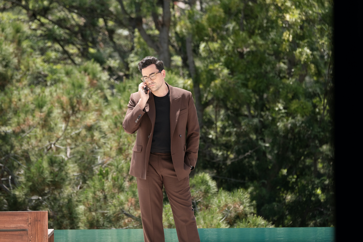 Dan Levy production still from Season 1 Episode 1 of The Idol on HBO
