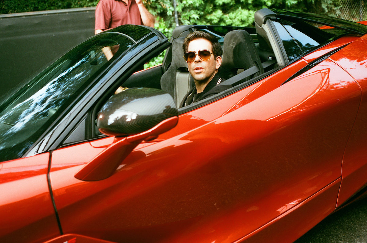 Eli Roth production still from Season 1 Episode 1 of The Idol on HBO