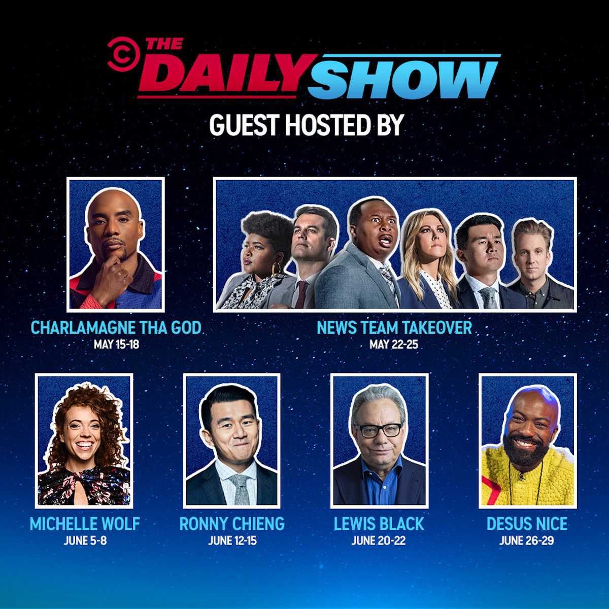 'The Daily Show' Announces Guest Hosts