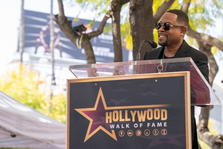 Martin Lawrence Honored With A Star On The Hollywood Walk Of Fame