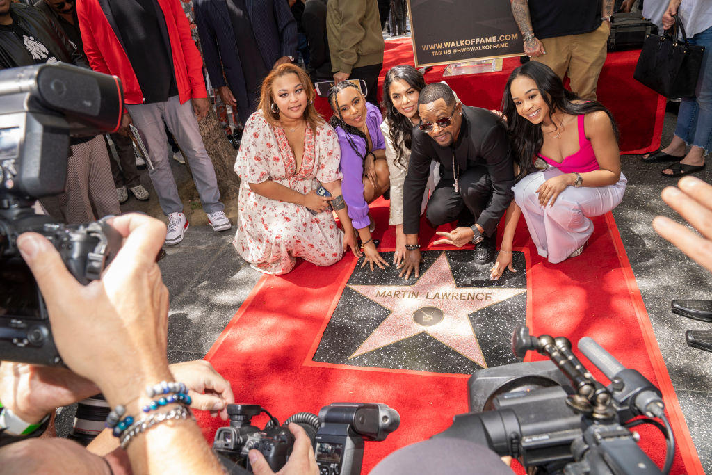 Martin Lawrence Honored With A Star On The Hollywood Walk Of Fame
