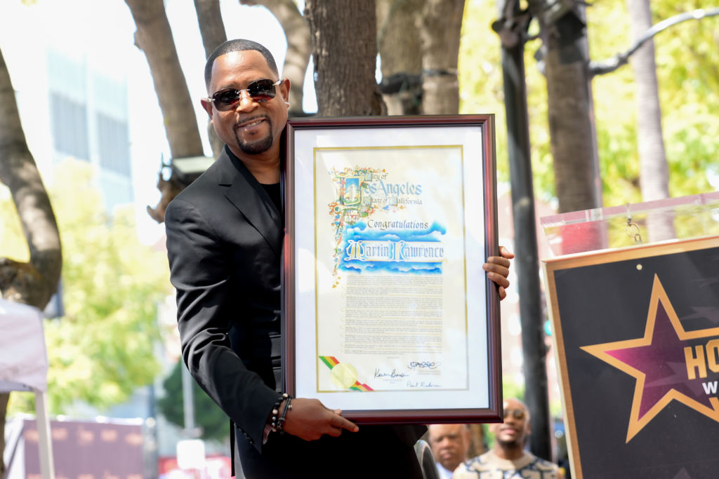 Martin Lawrence Honored with Star on The Hollywood Walk of Fame