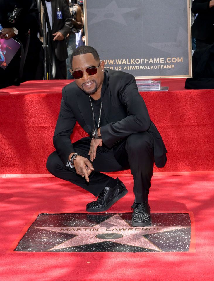 Martin Lawrence Honored with Star on The Hollywood Walk of Fame