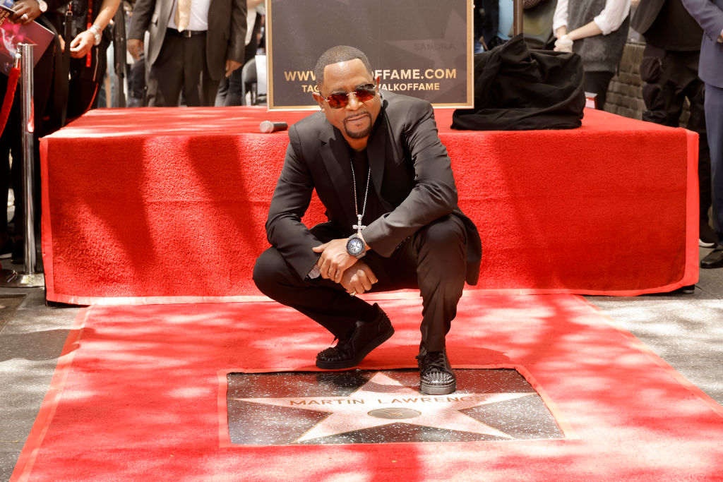Martin Lawrence Honored With A Star On The Hollywood Walk Of Fame