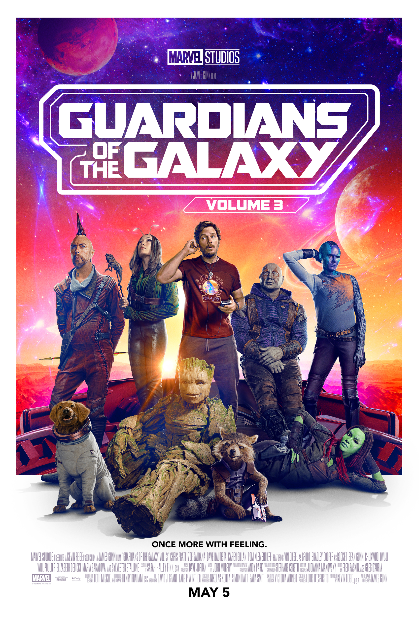 Guardians of the Galaxy Vol. 3 assets
