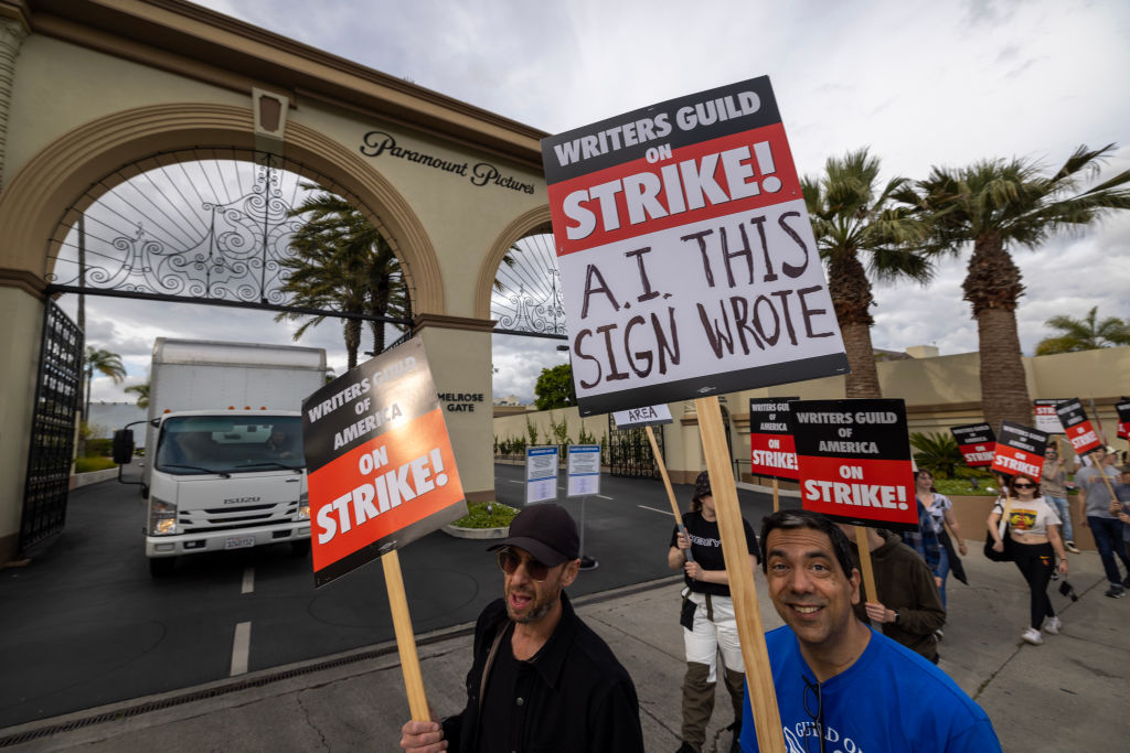 Hollywood Writers Go On Strike In Dispute Over Payments For Streaming Services