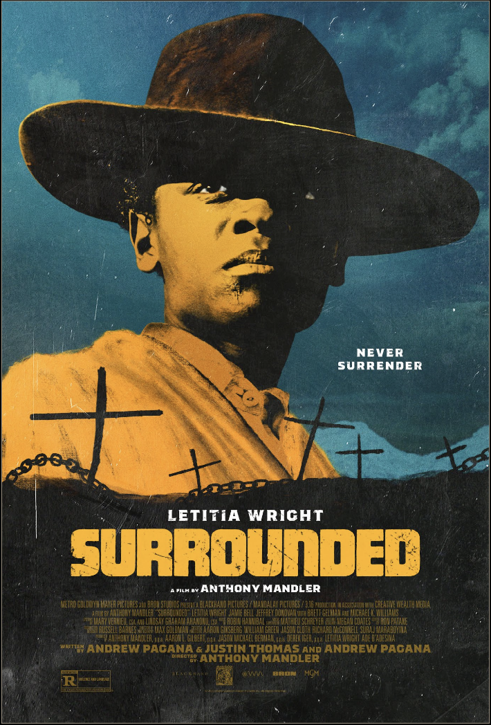 'Surrounded' poster and production stills