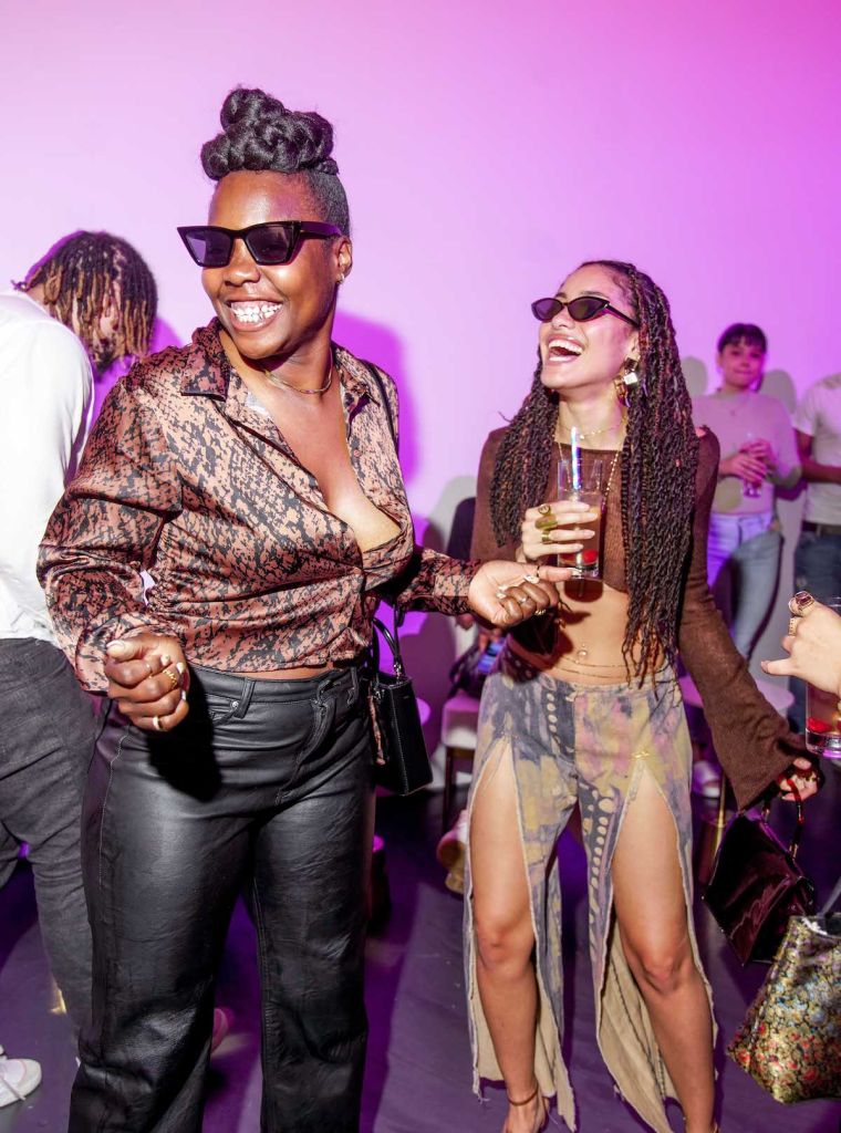 Paulina Singer Enjoying Herself