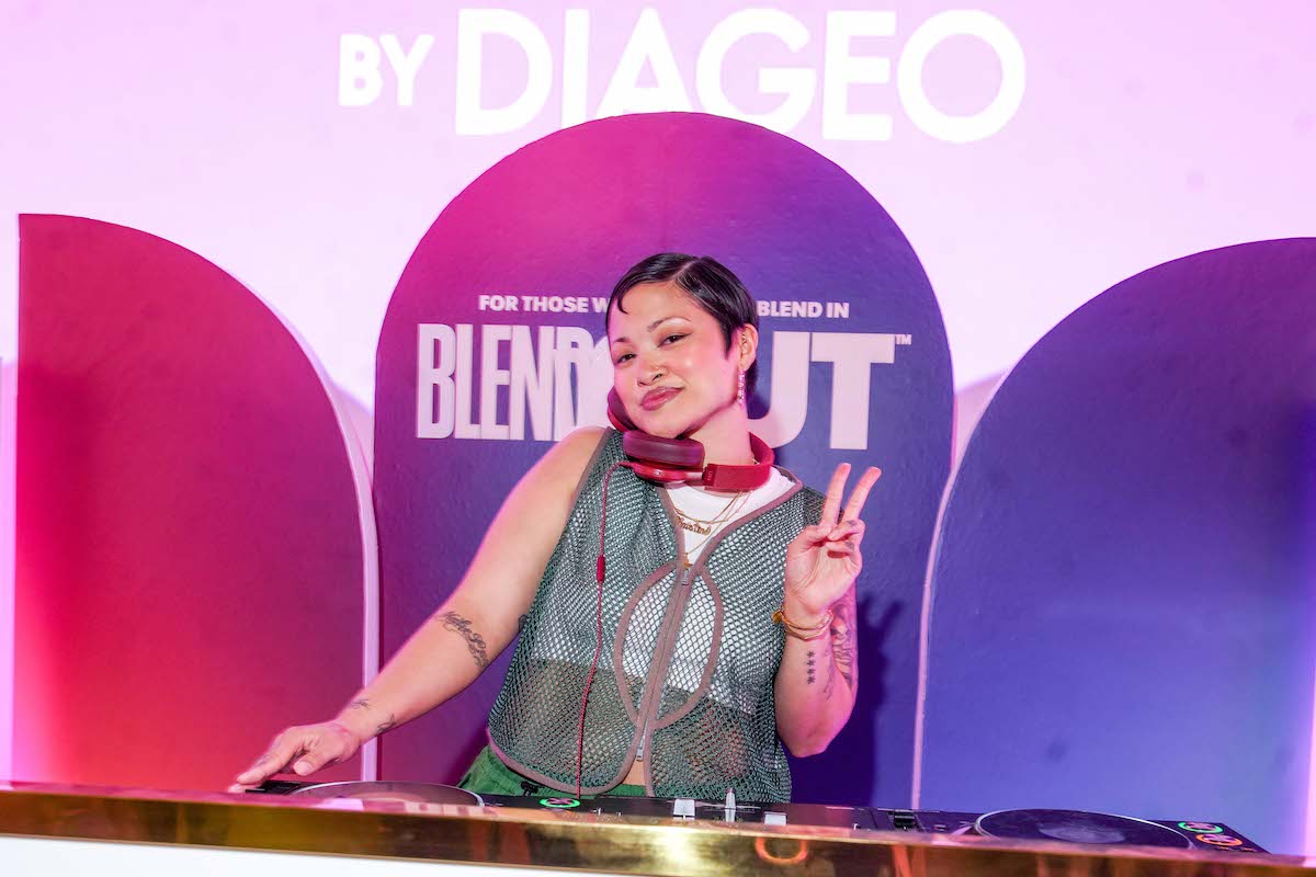 BLEND OUT by DIAGEO panel and celebrations