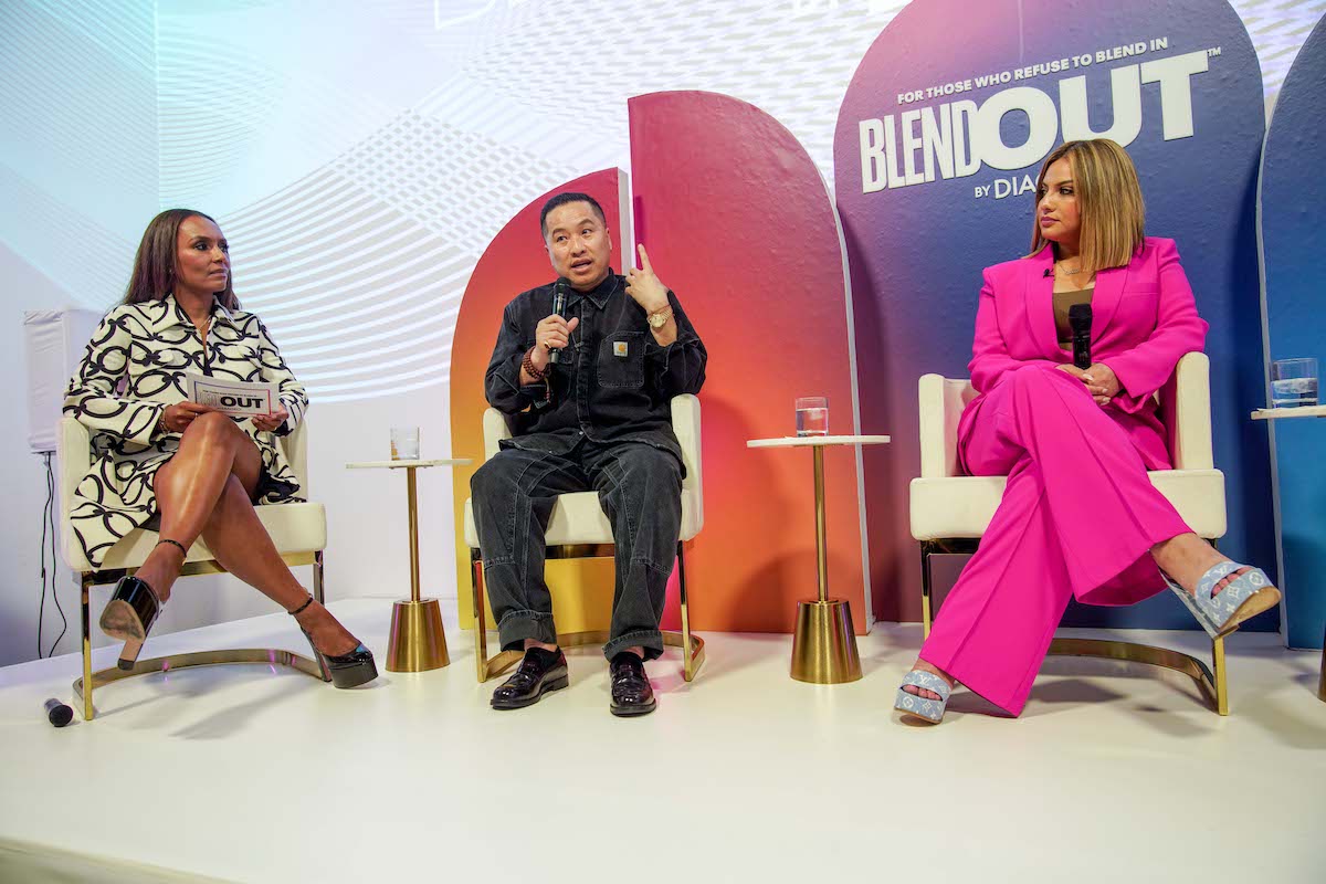 BLEND OUT by DIAGEO panel and celebrations