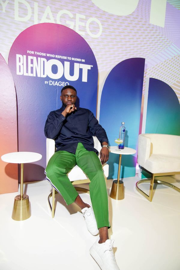 BLEND OUT by DIAGEO panel and celebrations