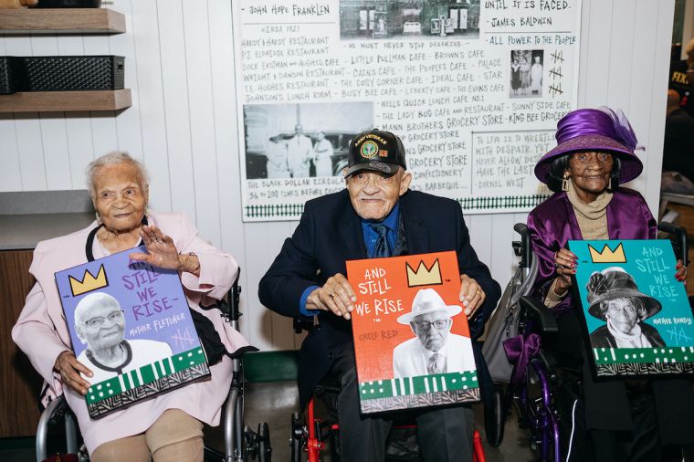 Hughes Van Ellis, Viola Fletcher & Lessie Benningfield Randle