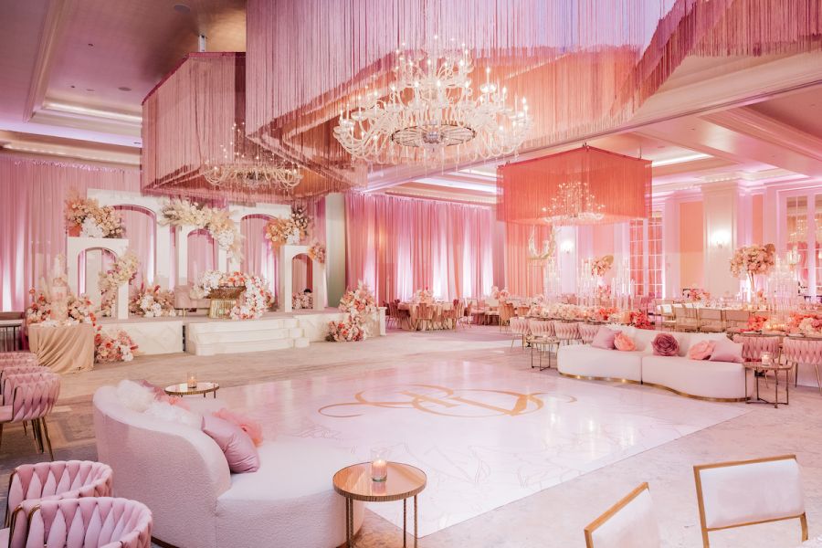 Pinky Cole and Derrick Hayes Wedding
