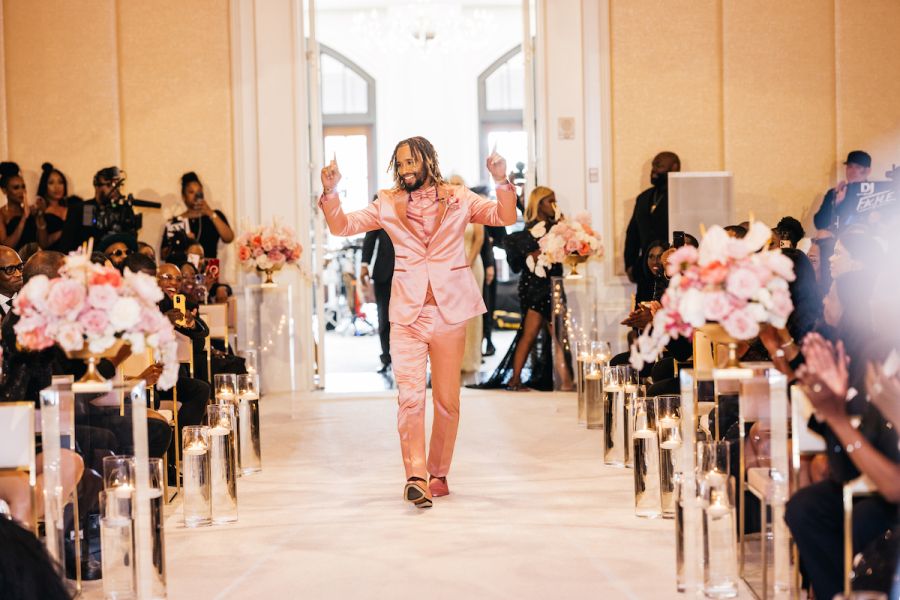 Pinky Cole and Derrick Hayes Wedding