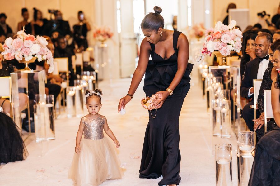 Pinky Cole and Derrick Hayes Wedding