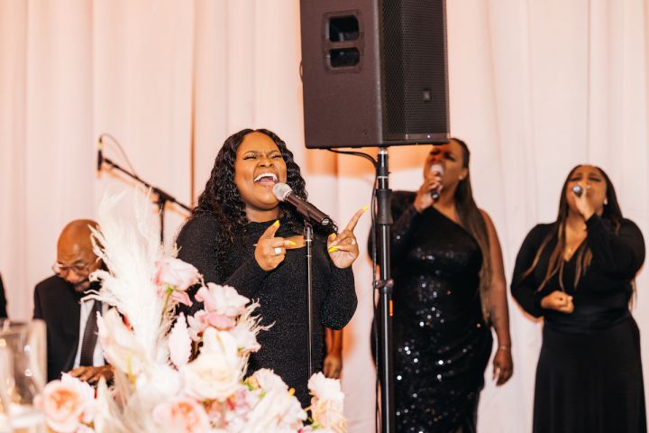 Pinky Cole and Derrick Hayes Wedding
