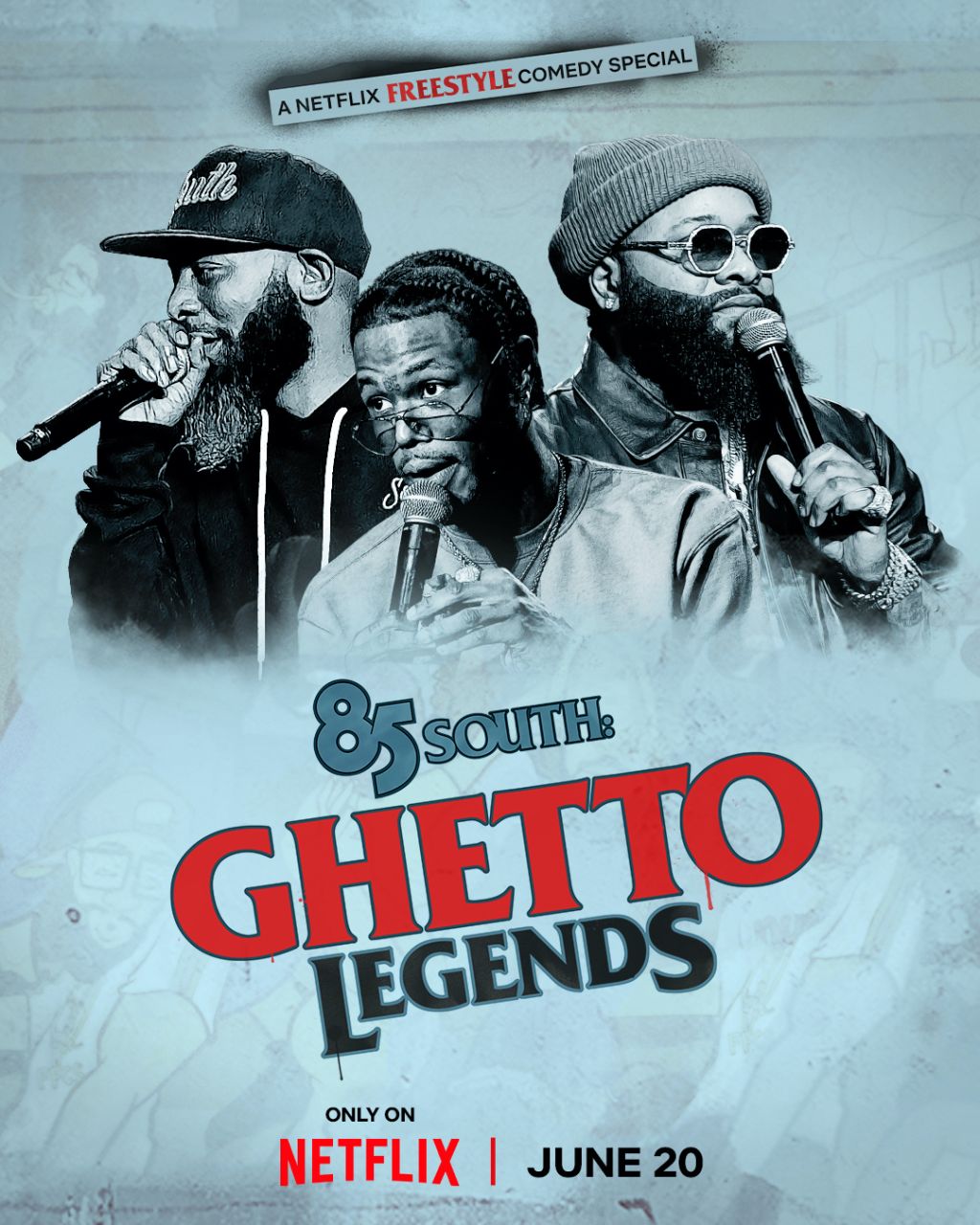 85 South: Ghetto Legends key art and images