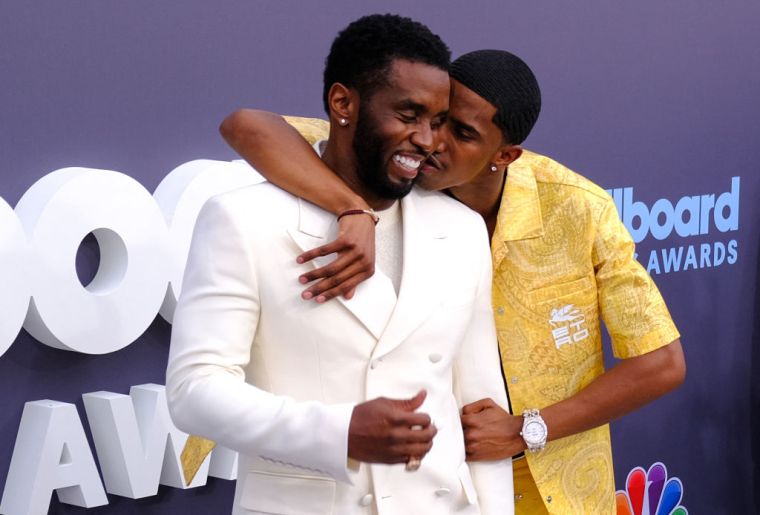 Diddy, Christian Combs, Justin Combs & Quincy Brown