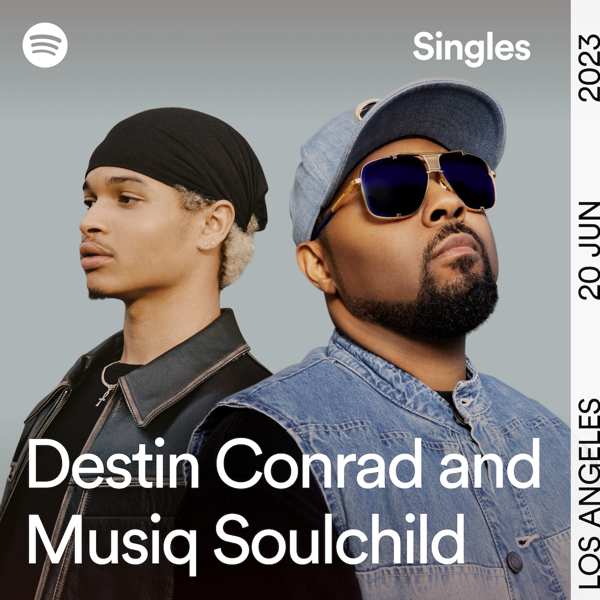 Destin Conrad x Musiq Soulchild Spotify Cover Art