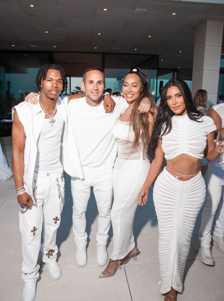 Lil Baby, Mike Rubin, Lala & Kim K