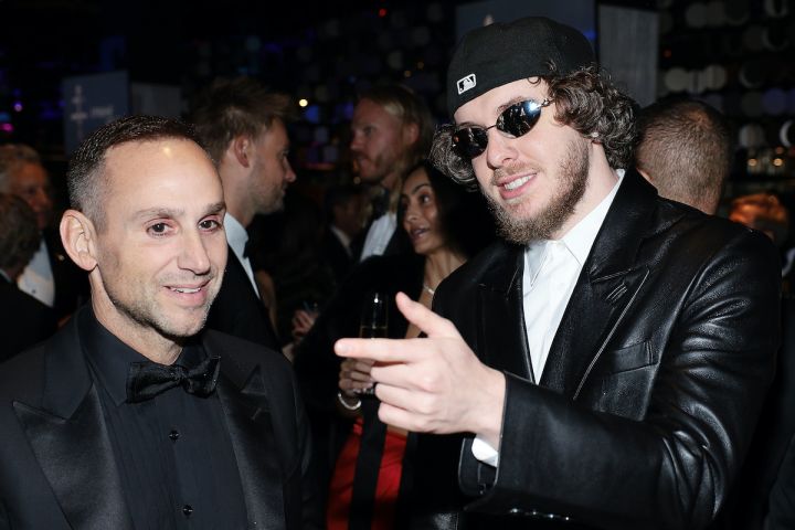 Michael Rubin and Jack Harlow attend the REFORM Alliance Casino Night event