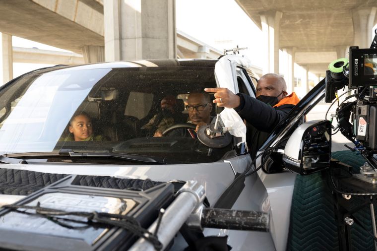 A Little Candy Cane Lane BTS