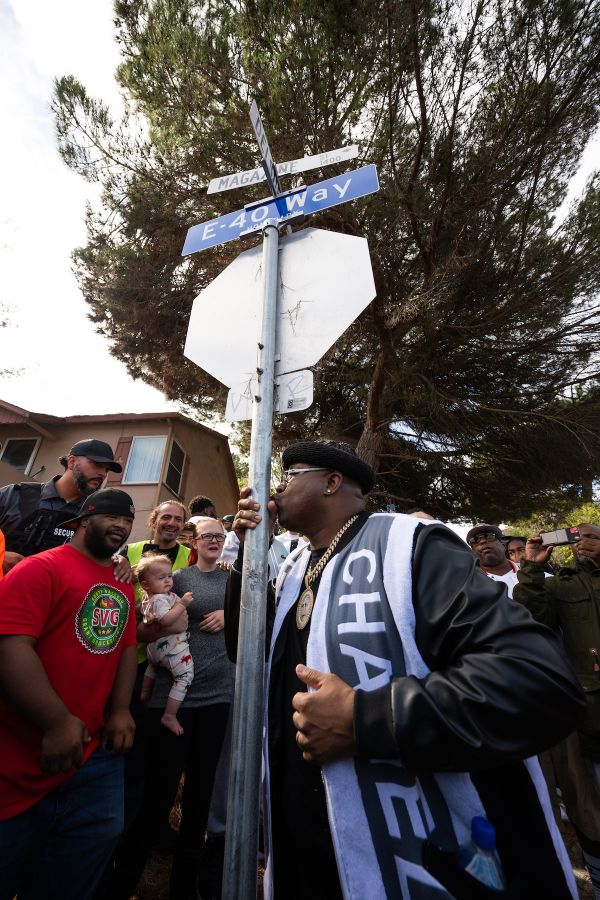 E-40 Receives Keys To Vallejo