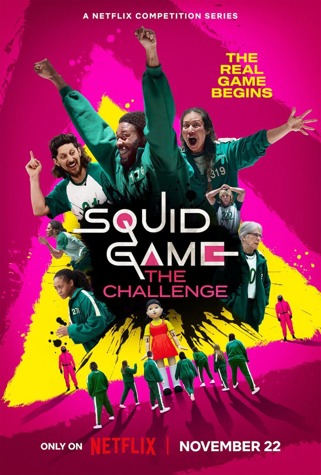 Squid Game: The Challenge Key Art & First Look Photos