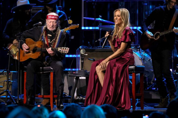 Inductees Sheryl Crow & Willie Nelson