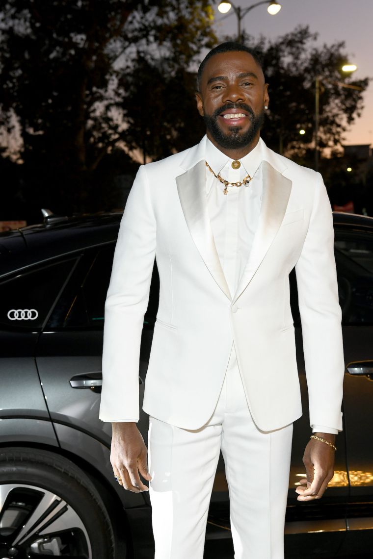 Colman Domingo Looks Like An Angel In White