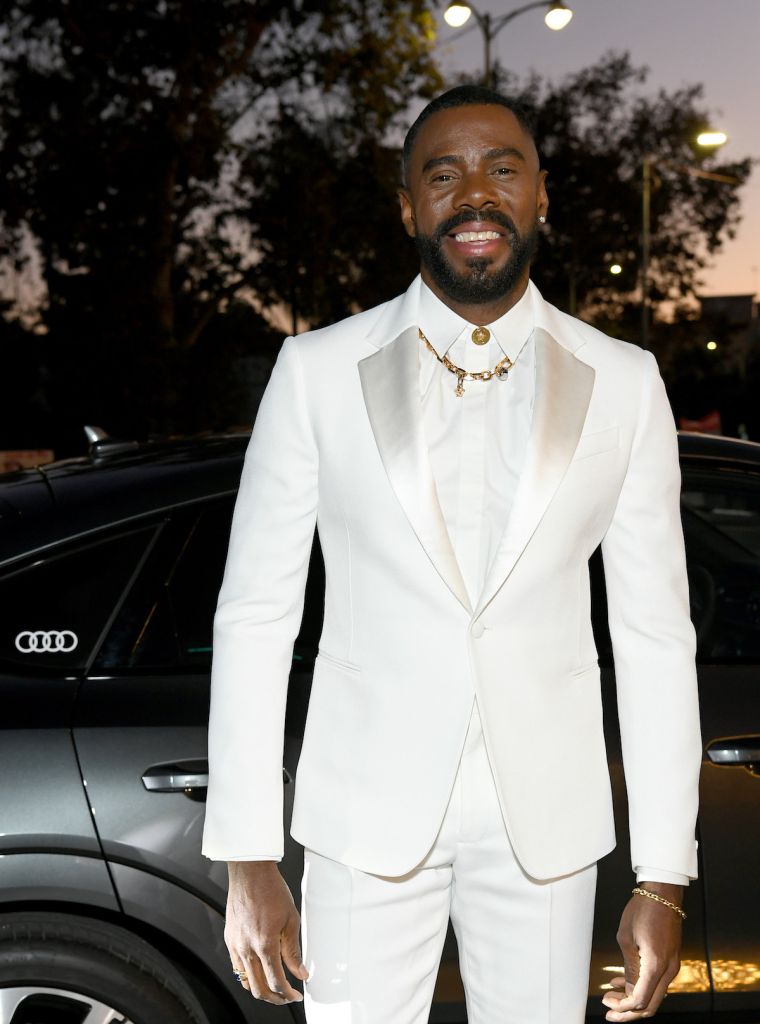 Colman Domingo Looks Like An Angel In White