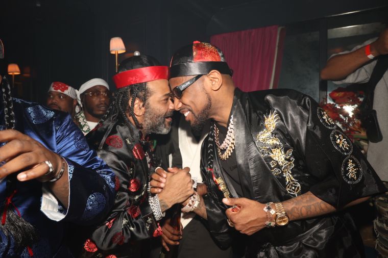Jim Jones & Fab Share A Laugh
