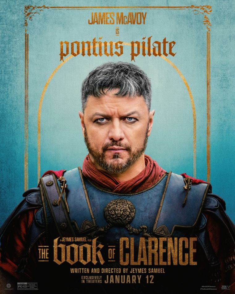 James McAvoy as Pontius Pilate