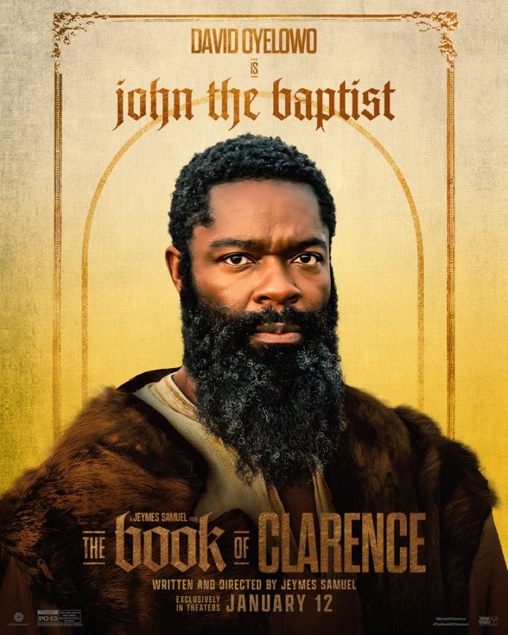 David Oyelowo as John the Baptist