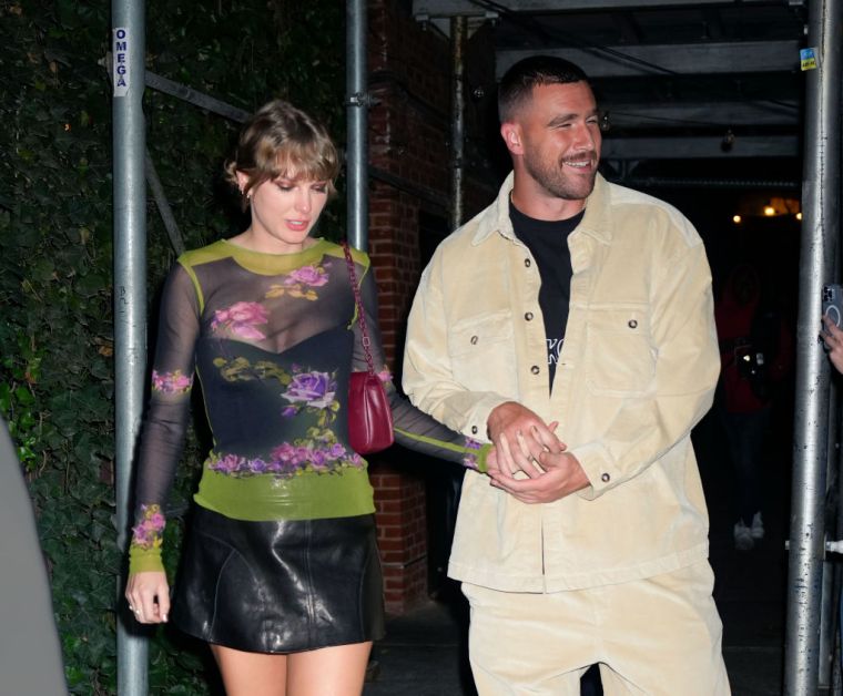 Taylor Swift and Travis Kelce