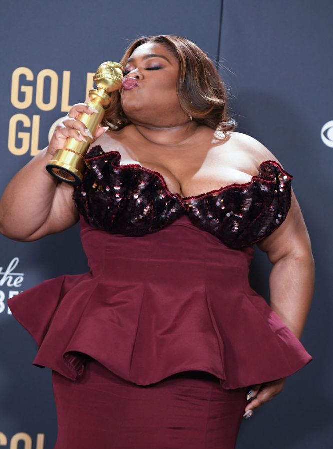 81st Annual Golden Globe Awards - Press Room