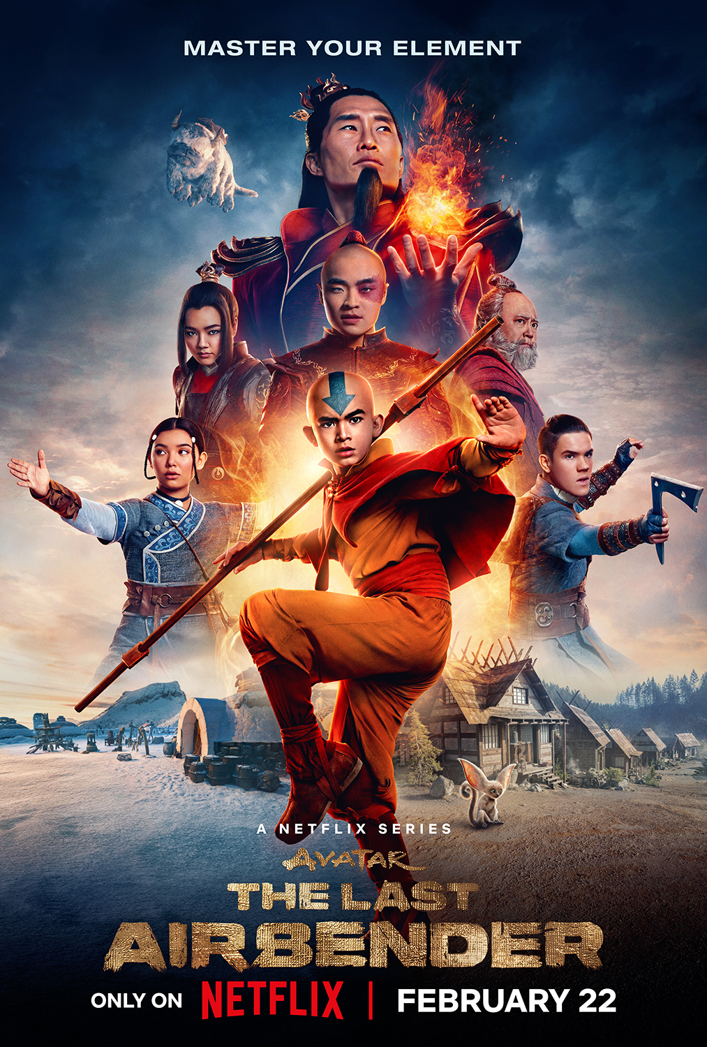 Avatar: The Last Airbender Key Art and Trailer Images