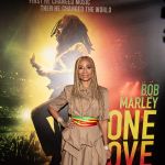 Nadine Sutherland attends the Bob Marley: One Love Jamaica Premiere