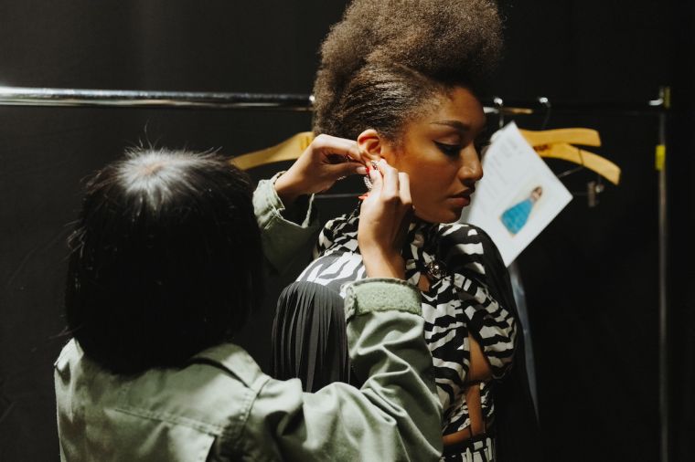 Sakinah Working Her Magic