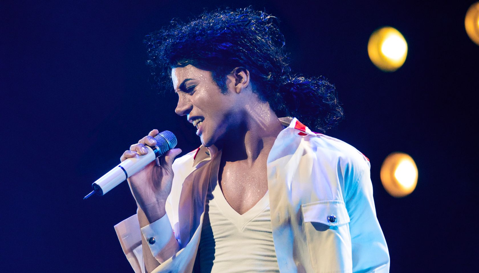 First Look Jaafar Jackson in Man In The Mirror