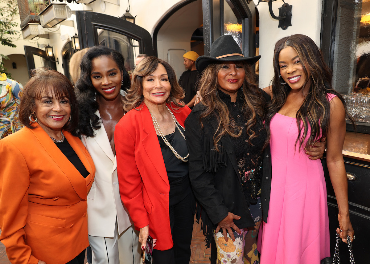 Scherrie Payne, Freda Payne and Golden Brooks attend the Prime Video It Girl Brunch honoring Pam Grier with Deborah Ayorinde