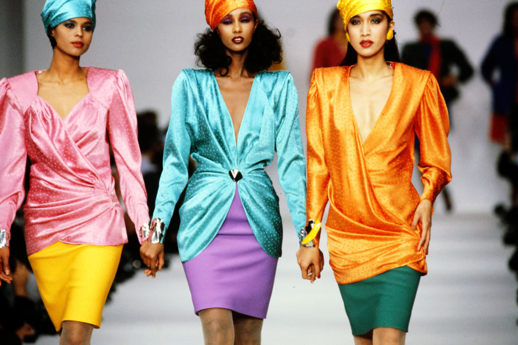 Emanuel Ungaro Spring 1986 Ready to Wear Runway Show