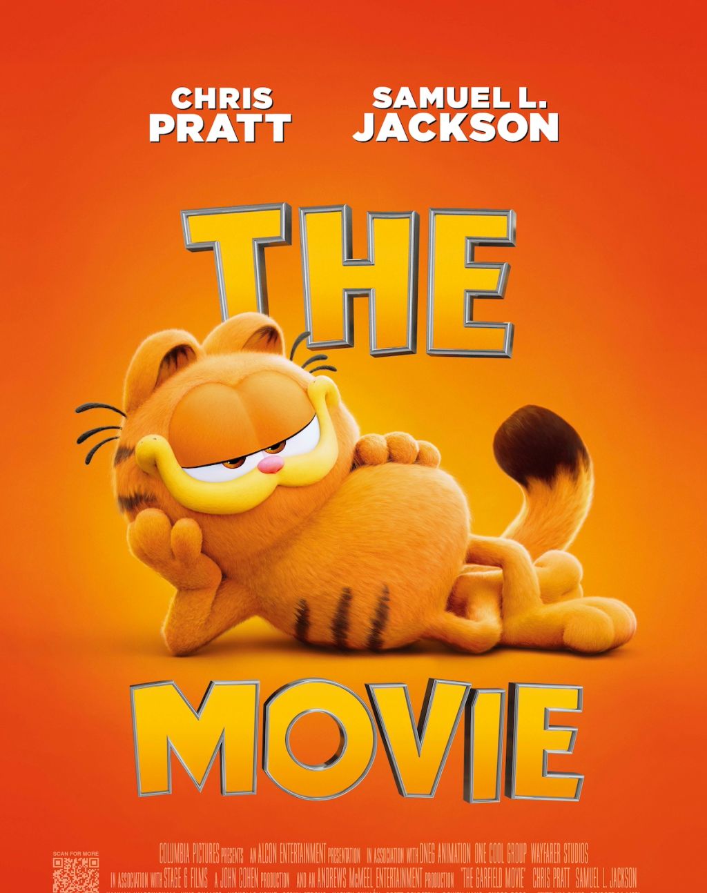 The Garfield Movie Key Art