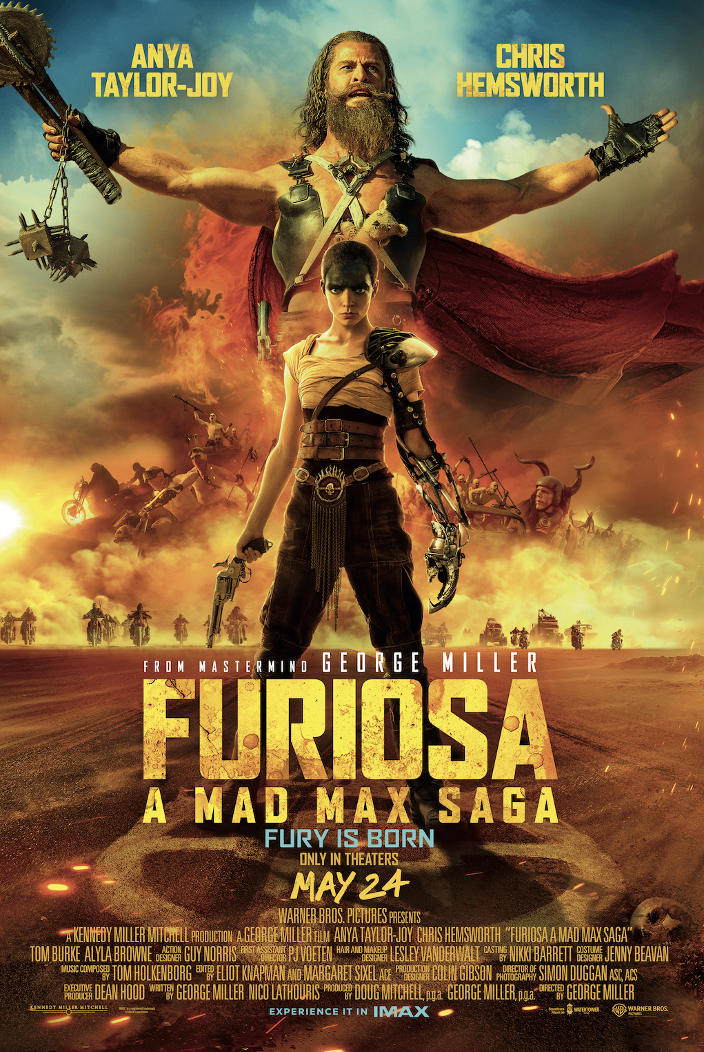 <div>‘Furiosa: A Mad Max Saga’ Exclusive: Anya Taylor-Joy & Chris Hemsworth Talk Thunderous Prequel, The Film’s Most Epic Moments & More</div>